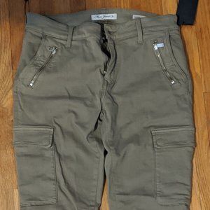 Mavi Juliette Skinny Cargo - Dusky Green